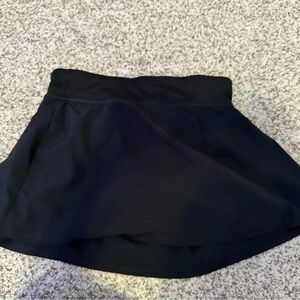 Black Athletic Skirt